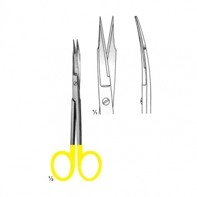 Scissors with Tungsten Carbide Inserts